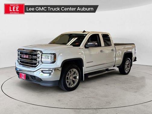 Summit White 2018 GMC Sierra 1500 SLT