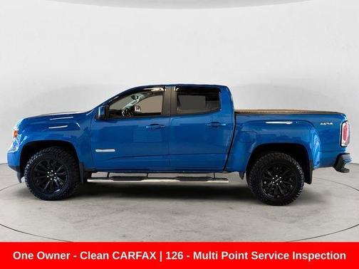 Dynamic Blue Metallic 2021 GMC Canyon Elevation