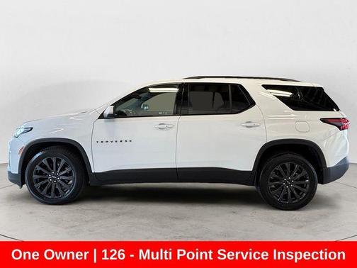 Summit White 2023 Chevrolet Traverse RS