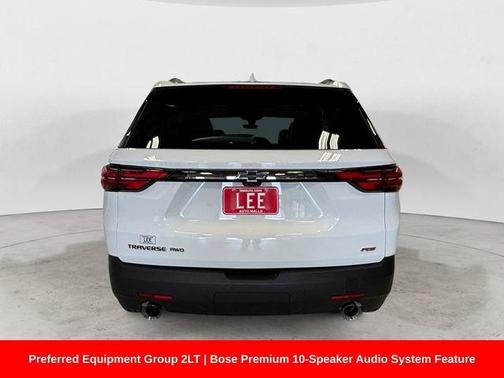 Summit White 2023 Chevrolet Traverse RS
