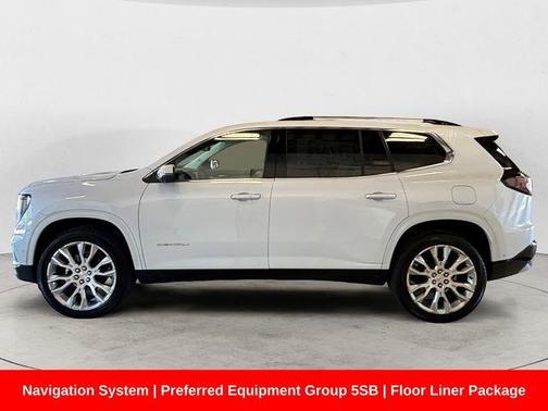 Glacier White 2026 GMC Acadia Denali