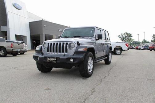 Billet Silver Metallic Clearcoat 2019 Jeep Wrangler Unlimited Sport