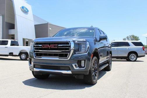 Dark Sky Metallic 2021 GMC Yukon SLT