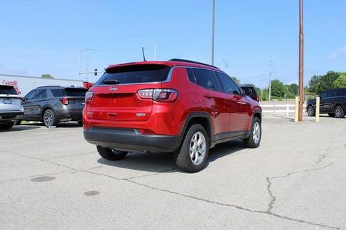 Red Hot Pearlcoat 2025 Jeep Compass Latitude