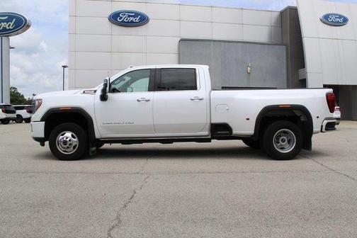 White Frost Tricoat 2023 GMC Sierra 3500 Denali
