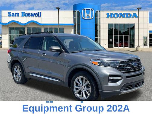 Carbonized Gray Metallic 2021 Ford Explorer XLT