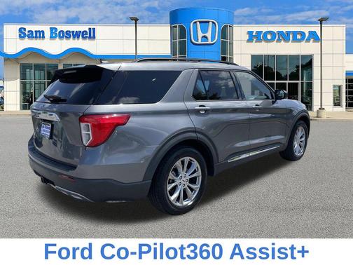 Carbonized Gray Metallic 2021 Ford Explorer XLT