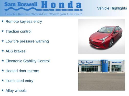 2016 Toyota Prius Three