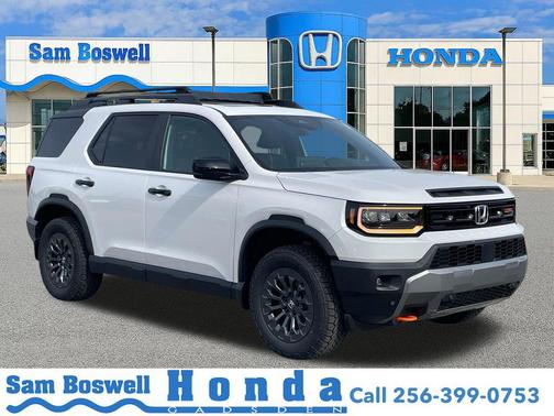 Platinum White Pearl 2026 Honda Passport AWD TrailSport