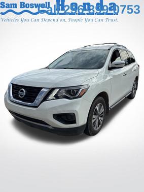 Glacier White 2020 Nissan Pathfinder S 2WD