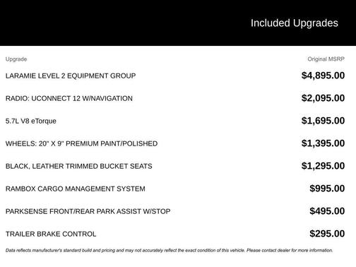 2020 RAM 1500 Laramie