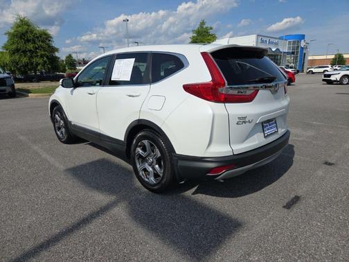 Platinum White Pearl 2019 Honda CR-V EX-L
