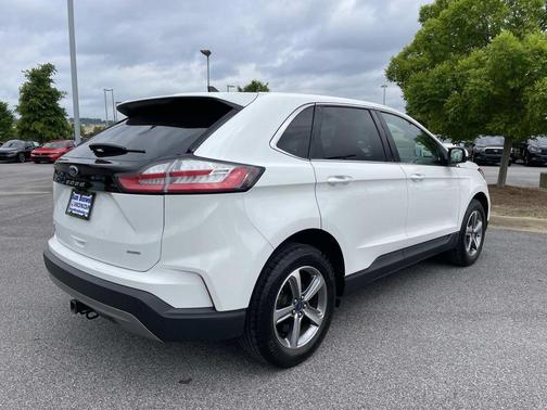 Star White Metallic Tri-Coat 2021 Ford Edge SEL
