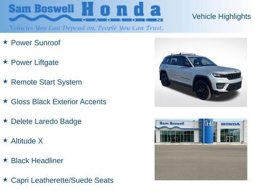 2024 Jeep Grand Cherokee Altitude