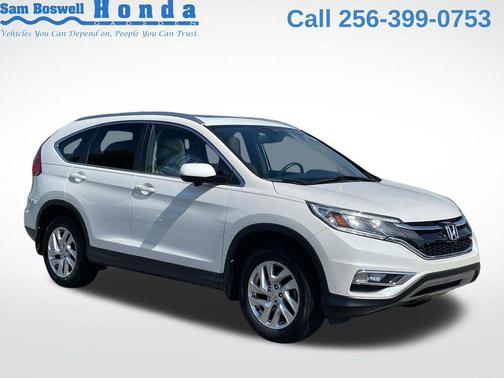 White Diamond Pearl 2015 Honda CR-V EX-L