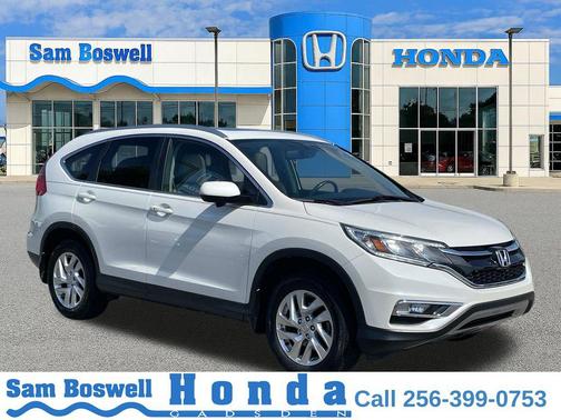 White Diamond Pearl 2015 Honda CR-V EX-L