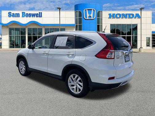 White Diamond Pearl 2015 Honda CR-V EX-L