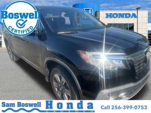 Crystal Black Pearl 2017 Honda Ridgeline RTL-E