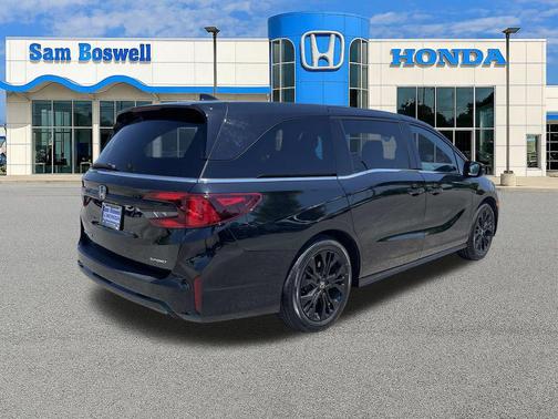 Crystal Black Pearl 2025 Honda Odyssey Sport-L