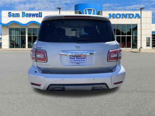 Brilliant Silver Metallic 2019 Nissan Armada SV