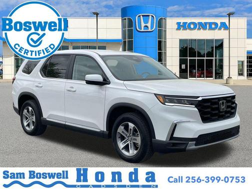 Platinum White Pearl 2025 Honda Pilot EX-L
