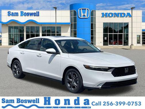 Platinum White Pearl 2026 Honda Accord Hybrid EX-L