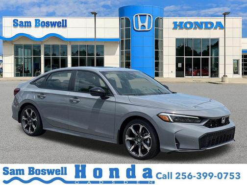 Urban Gray Pearl 2026 Honda Civic Hybrid Sport Touring