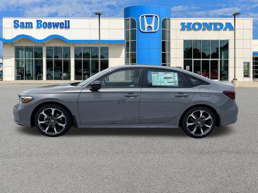 Urban Gray Pearl 2026 Honda Civic Hybrid Sport Touring