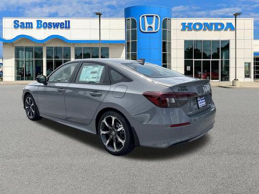 Urban Gray Pearl 2026 Honda Civic Hybrid Sport Touring