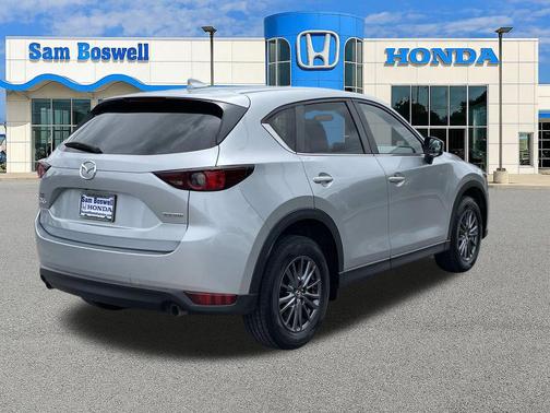 Sonic Silver Metallic 2020 Mazda CX-5 Touring