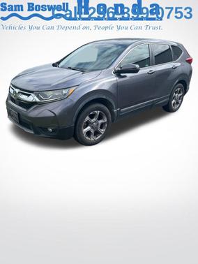 Modern Steel Metallic 2018 Honda CR-V EX
