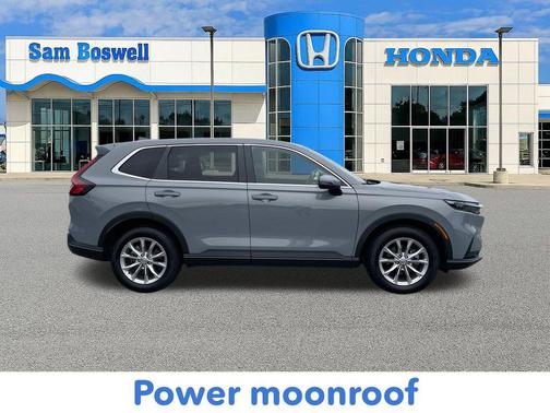 sparkle silver metallic 2024 Honda CR-V EX AWD