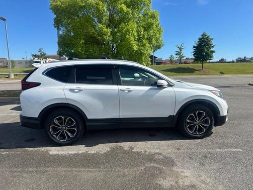 Platinum White Pearl 2022 Honda CR-V AWD EX-L