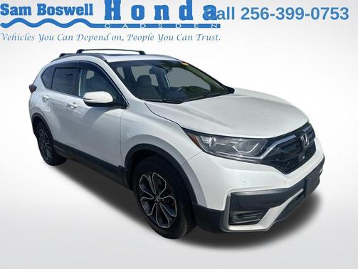 Platinum White Pearl 2022 Honda CR-V AWD EX-L