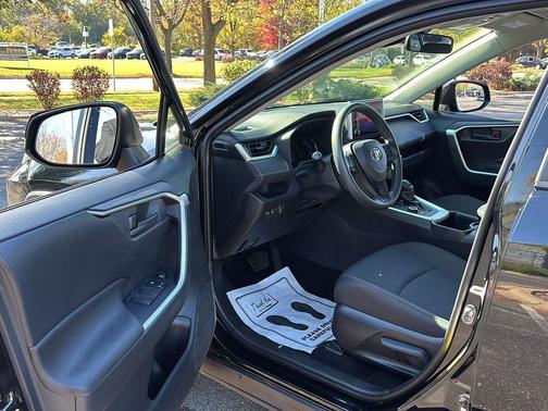 Midnight Black Metallic 2023 Toyota RAV4 Hybrid LE