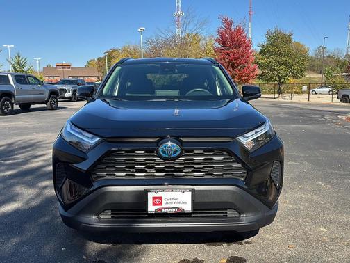 Midnight Black Metallic 2023 Toyota RAV4 Hybrid LE