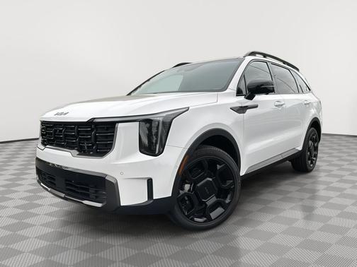 Glacial White Pearl 2025 Kia Sorento SX