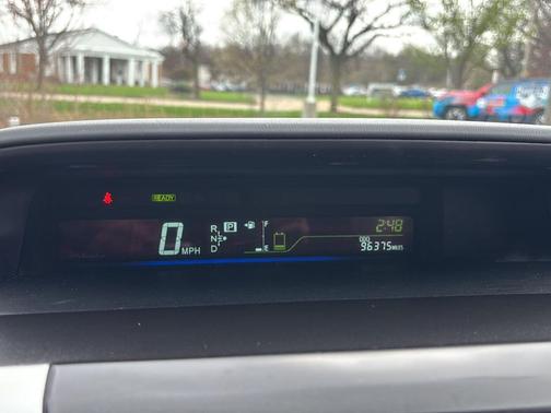 Barcelona Red Metallic 2012 Toyota Prius v Three