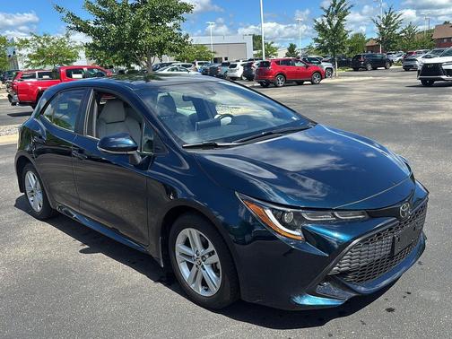 Galactic Aqua Mica 2020 Toyota Corolla SE
