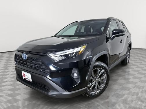 Midnight Black Metallic 2024 Toyota RAV4 Hybrid XLE Premium
