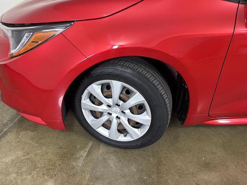 Barcelona Red Metallic 2020 Toyota Corolla LE