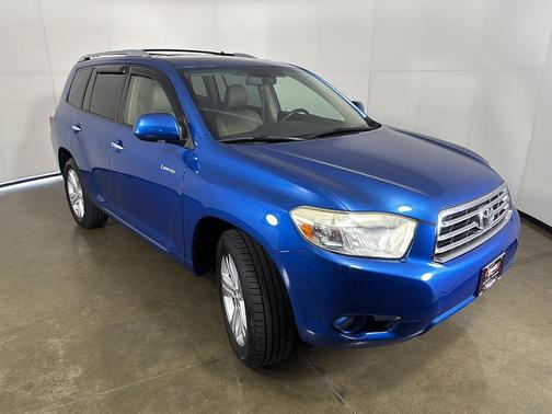 Blue Streak Metallic 2008 Toyota Highlander Limited