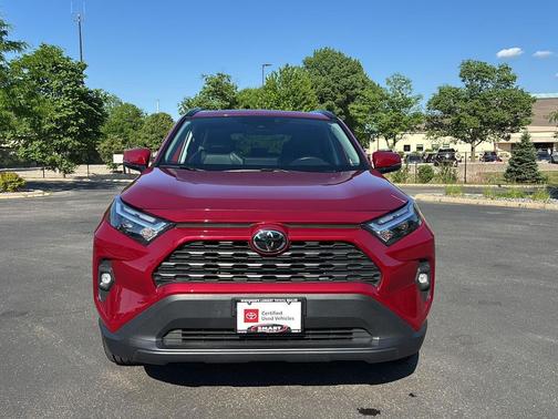 Ruby Flare Pearl 2025 Toyota RAV4 XLE Premium