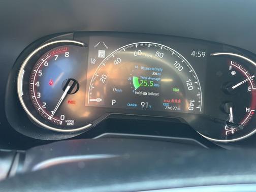 Ruby Flare Pearl 2025 Toyota RAV4 XLE Premium