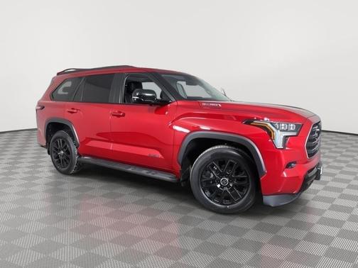 Supersonic Red 2024 Toyota Sequoia Limited