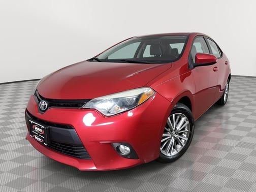 Barcelona Red Metallic 2015 Toyota Corolla LE Plus