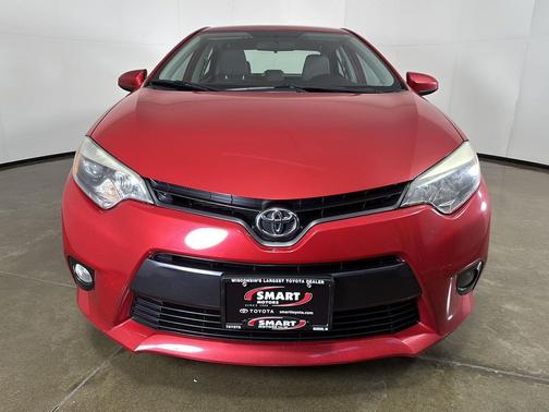 Barcelona Red Metallic 2015 Toyota Corolla LE Plus