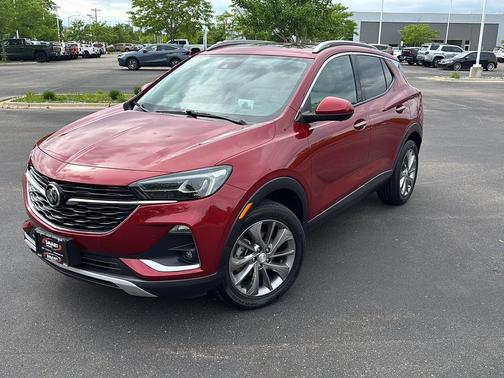 Chili Red Metallic 2021 Buick Encore GX Essence