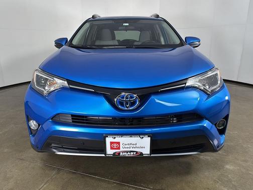 Electric Storm Blue 2016 Toyota RAV4 Hybrid XLE
