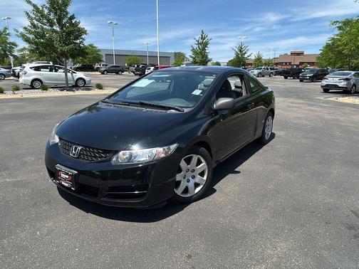Crystal Black Pearl 2011 Honda Civic LX